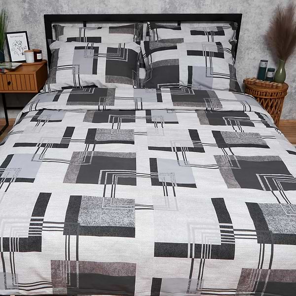 Фото - Підковдра полуторна євро Moon&Star Бязь Gold Люкс Modern Vision 160 x 220 см (MS-870000676)