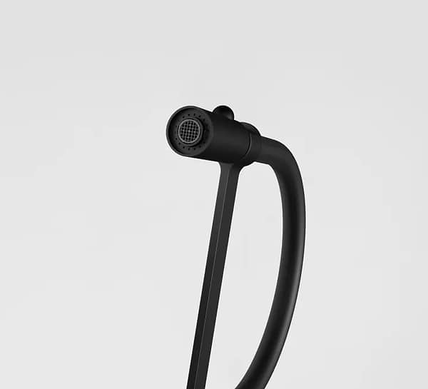 Фото - Смеситель кухонный Franke Lina L Shape Черный матовый (115.0725.838)