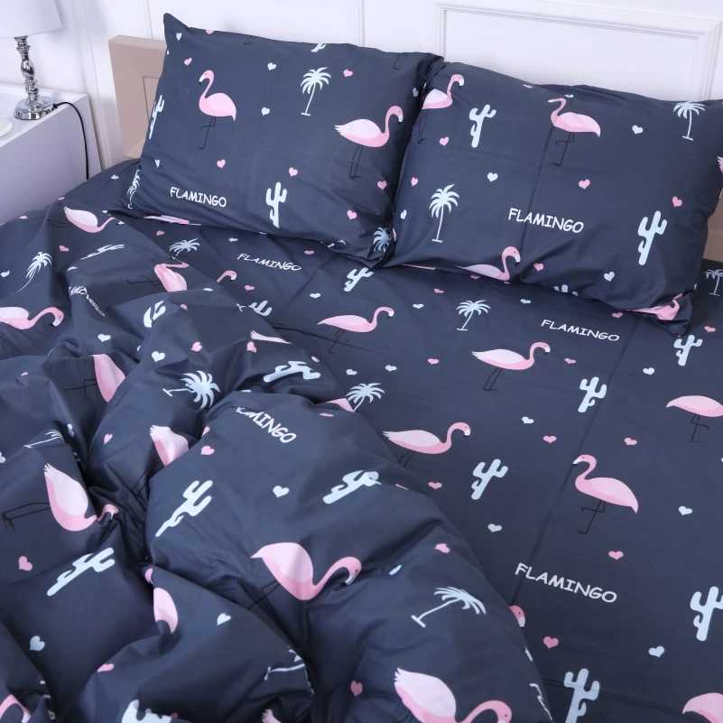 Комплект постельного белья детский MirSon Сатин 22-1289 Flamingo (2200003602807)