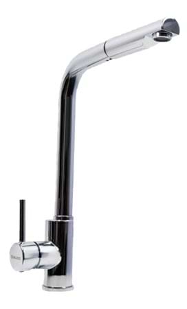 Смеситель кухонный VALESO с выдвижной воронкой C698 хром
