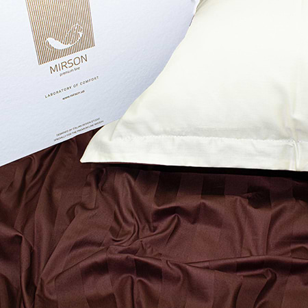 Комплект постельного белья MirSon Сатин Klaris Duet 175х210 (2200001435407)