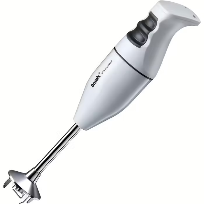 Фото - Блендер заглибний Bamix Classic White EO140 1 насадка (1025.024)