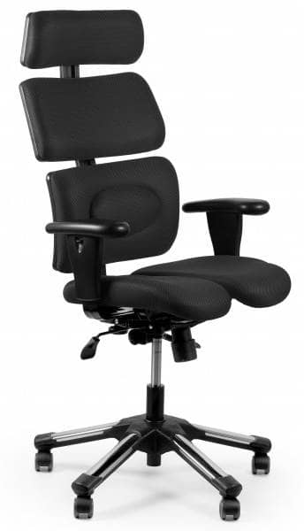 Фото - Крісло офісне Barsky Hara Doctor black (BHD-03)