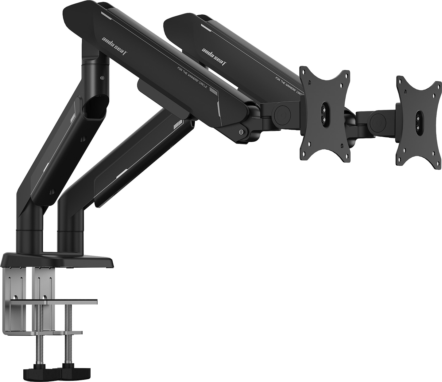 Крепление настольное Anda Seat Stealth PRO II Duo 17''-42'' Black (AD-W-A9-2S-BB) - Фото 1