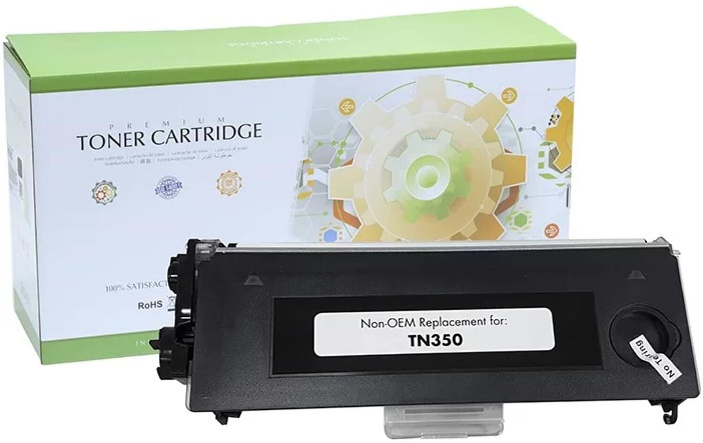 Картридж для лазерных принтеров/МФУ Static Control совместимый аналог Brother TN-2075 (002-03-STN350)