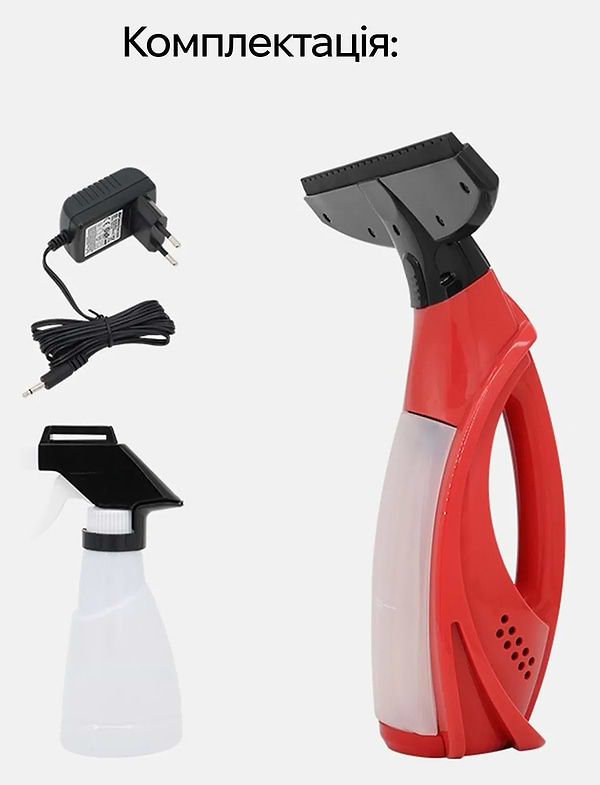 Фото - Пылесос оконный INSPIRE KX-002-RED