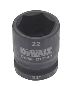 Фото - Торцева голівка DeWALT IMPACT 1/2 х 22 мм (DT7540)