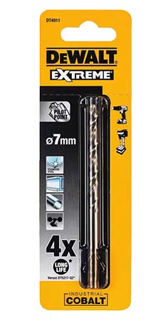 Свердло DeWALT EXTREME INDUSTRIAL COBALT HSS-CO (DT4911)