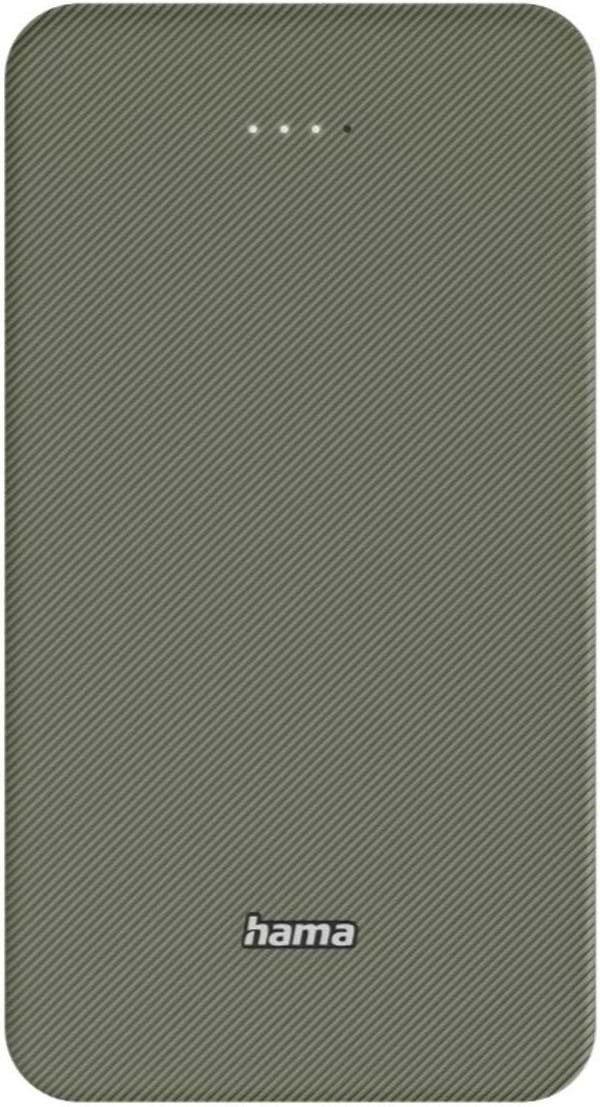 Фото - Батарея мобильная Hama Power Pack Color 20 20000mAh Green (201716)