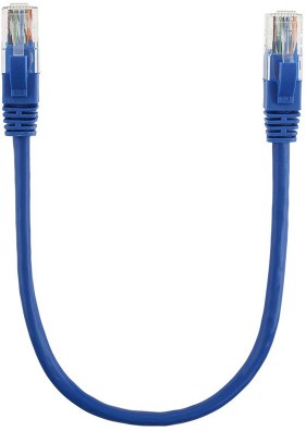 Фото - Кабель патч-корд Ritar Cat.5e RJ-45 CU 0.3 m Blue (PCR-CU/0.3Be / 00220)