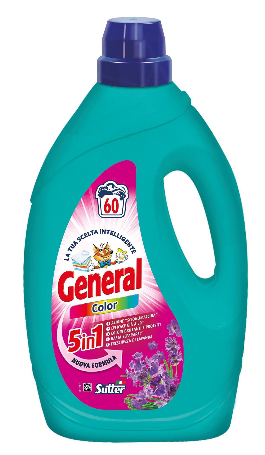 Гель для стирки General для цветных вещей 2.4 л (8001990011894)