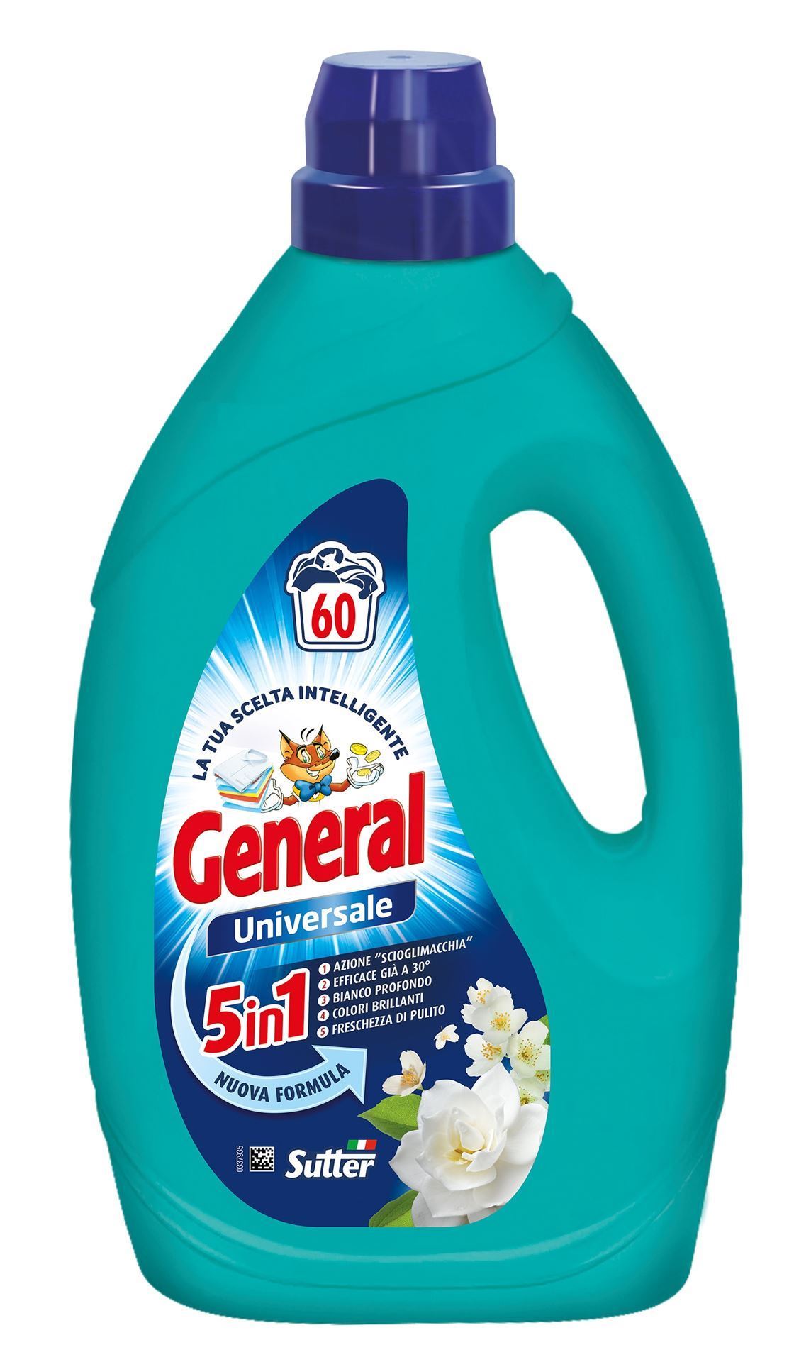 Гель для стирки General 5в1 2.4 л (8001990011887)