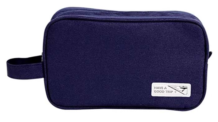 Косметичка Love You Home 25,5х10х14,5 см темно-синя (59039)