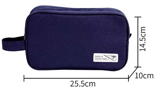 Фото - Косметичка Love You Home 25,5х10х14,5 см темно-синя (59039)