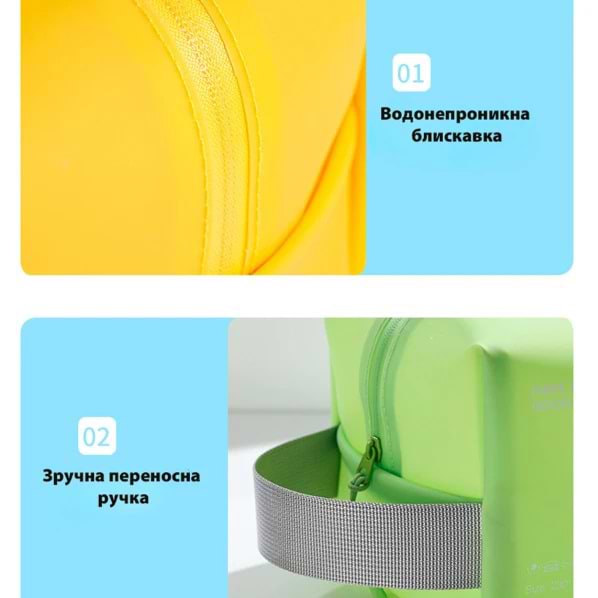 Фото - Косметичка Love You Home 23×11,5×11,5 см м'ятна (59042)