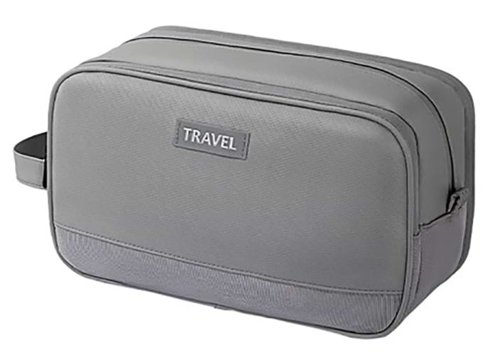 Косметичка Love You Home 25х11х14 см Сіра (59045)