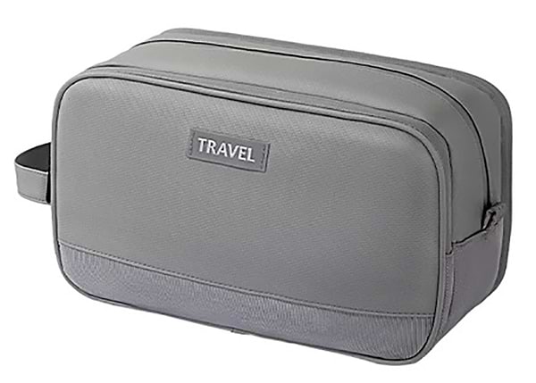 Фото - Косметичка Love You Home 25х11х14 см Серая (59045)
