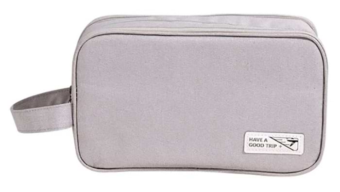 Косметичка Love You Home 25,5х10х14,5 см Срібна (59038)