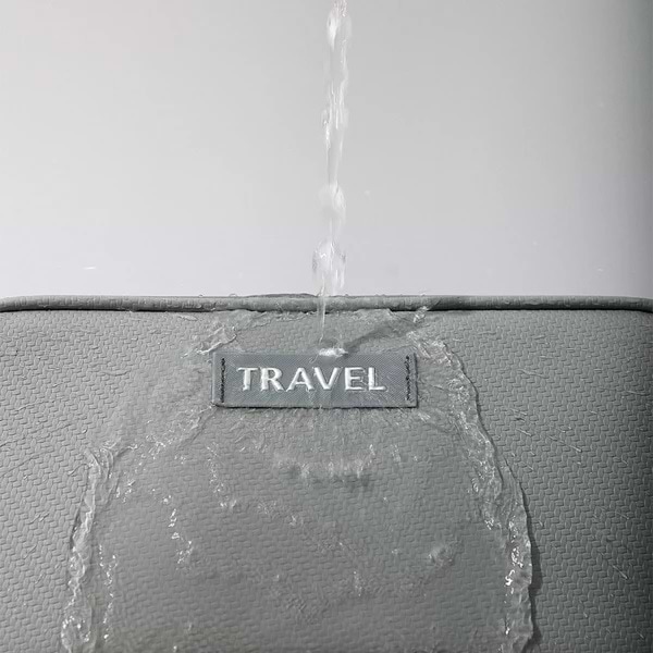 Фото - Косметичка Love You Home 25х11х14 см Серая (59045)