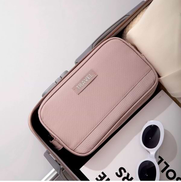 Фото - Косметичка Love You Home 25х11х14 см Розовая (59046)