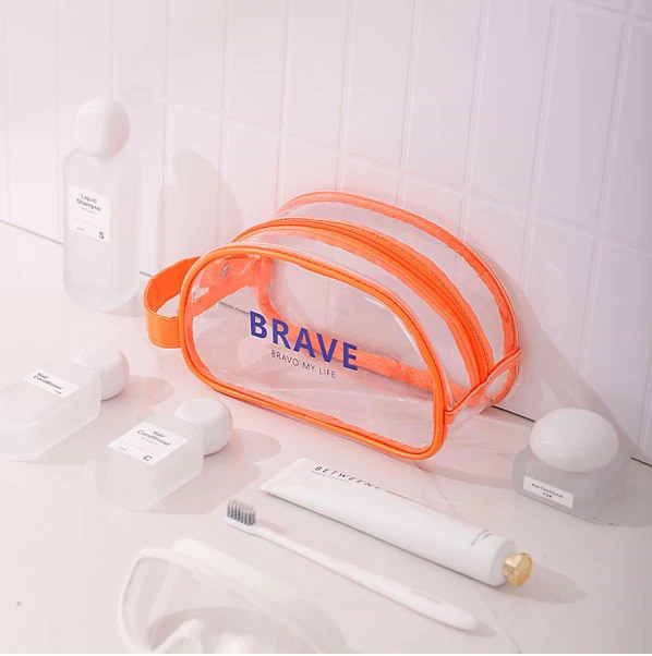 Фото - Косметичка Love You Home 21х10х12 см Помаранчева (59049)