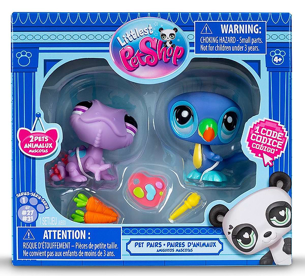 Фото - Коллекционные фигурки набор Littlest Pet Shop ДРУЗЬЯ ПО ИСКУССТВУ (2 фигурки, аксесс.) (00507)