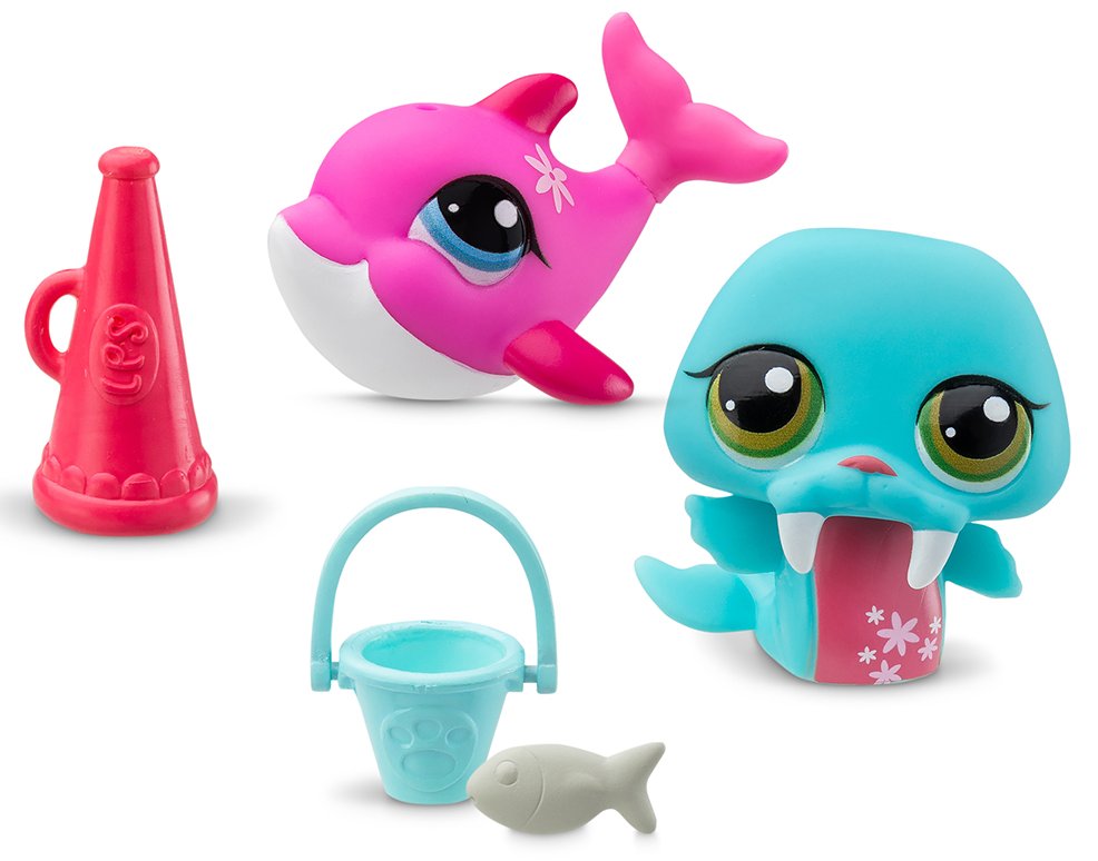 Колекційні фігурки набір Littlest Pet Shop ФАНТАСТИЧНІ ТРЮКИ (2 фігурки, аксесуари) (00508)