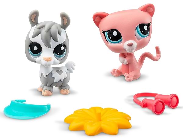 Фото - Коллекционные фигурки набор Littlest Pet Shop ИГРА В ПРЯТКИ (2 фигурки, аксесс.) (00509)