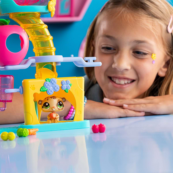 Фото - Колекційні фігурки набір Littlest Pet Shop ФАБРИКА РОЗВАГ (2 фігурки, фабрика, аксесуари) (00519)