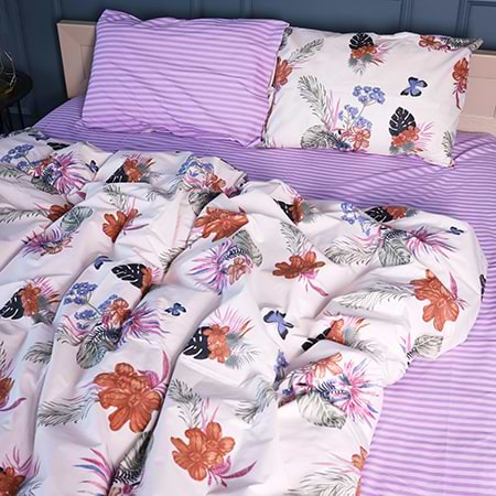 Комплект постельного белья детский MirSon Бязь 20-0001 Bella 110х140 (2200001181175)