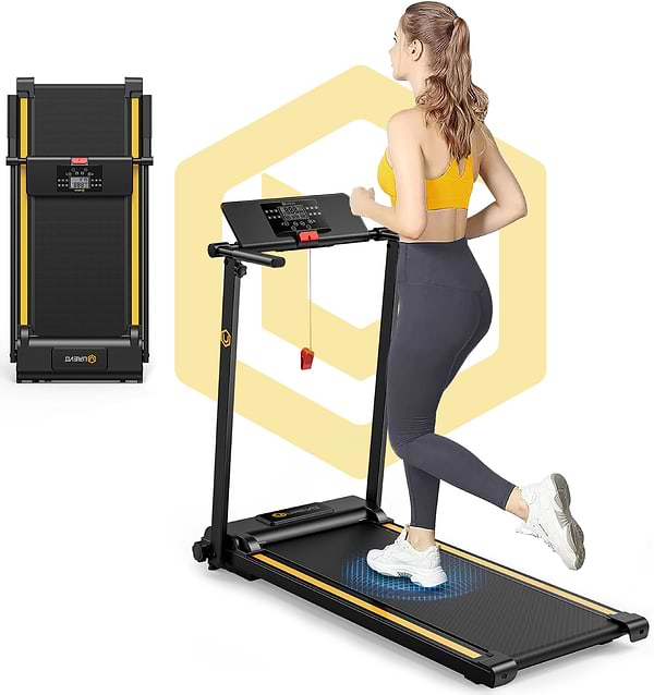 Фото - Бігова доріжка UREVO Foldi Mini black URTM006