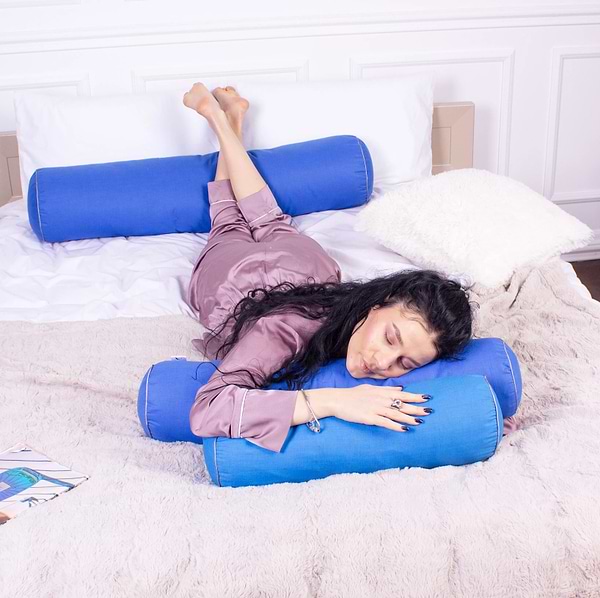 Фото - Подушка валик MirSon №8382 Naturale Line 19-4150 Ofelia Tencel 70х20 см (2200006252801)