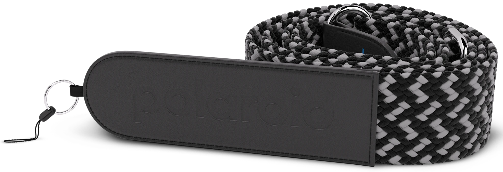 Ремень для фотокамеры Polaroid Shoulder Strap - Black Gray (6222)