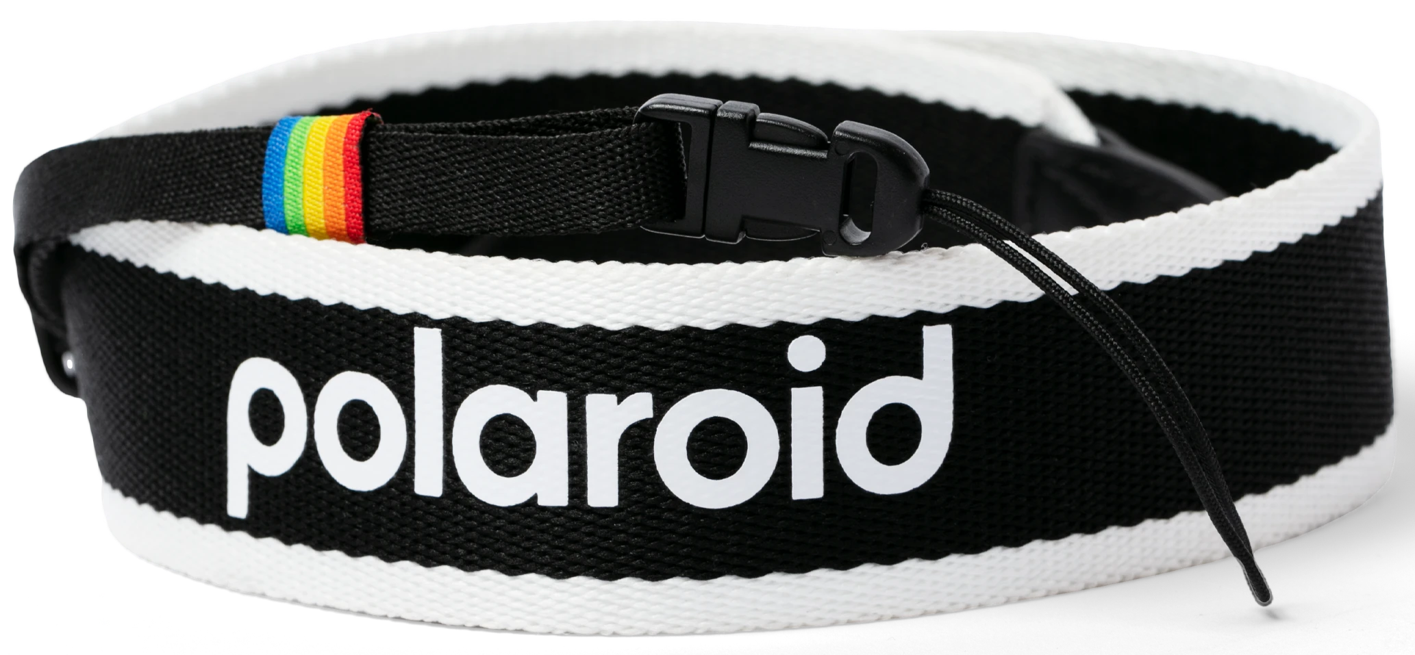 Ремень для фотокамеры Polaroid Camera Strap Flat - Black &White (6308)