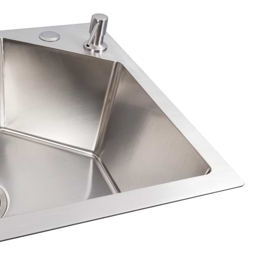 Фото - Мийка кухонна VALESO Handmade 58x43B (3,0/0.8)