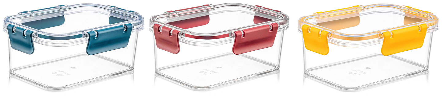 Ємність для зберігання Idea Home 00799 Chef Box в асортименті 0.9 л (00799) - Фото 1
