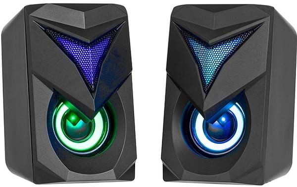 Фото - Компьютерная акустика компактная 2.0 XTRIKE ME 6Вт LED USB (SK-405)