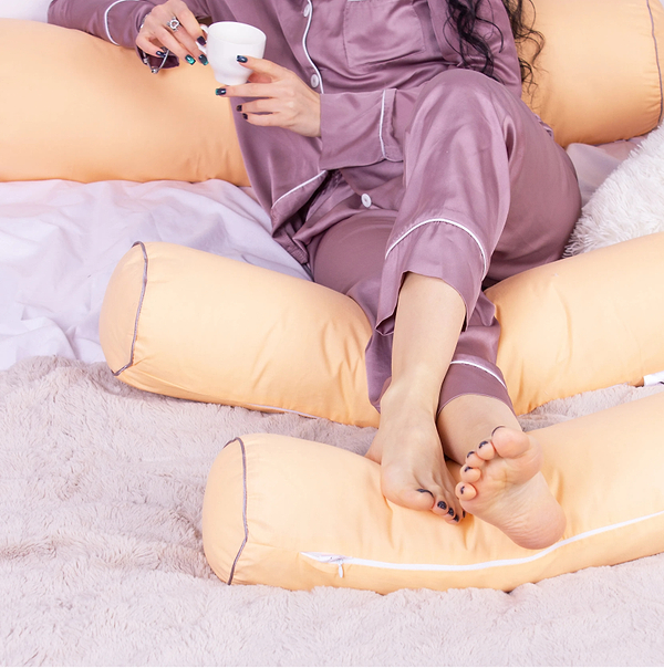 Фото - Подушка валик MirSon №8125 Naturale Line 13-1027 Colombo EcoSilk 100х20 см (2200006248958)