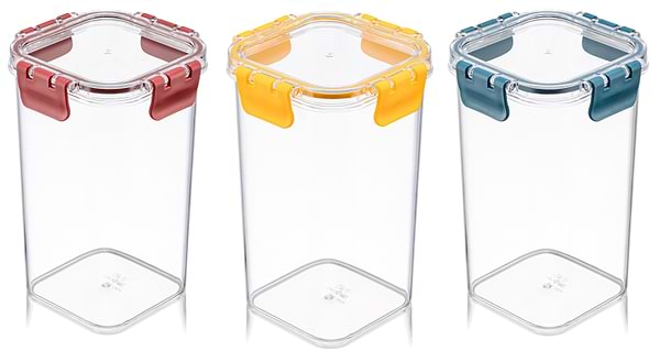 Фото - Емкость для сыпучих Idea Home 00803 Chef Box в ассортименте 1.4 л (00803)