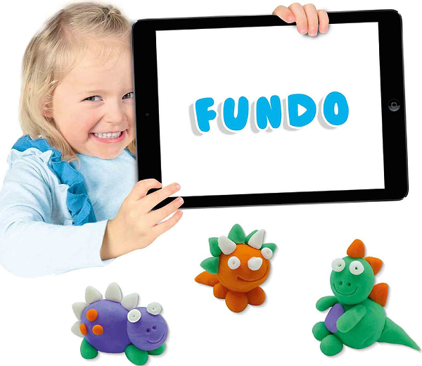 Фото - Масса для лепки Ses Creative FunDo – ДИНОЗАВРЫ (00812S)