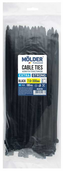 Набор хомутов Molder 7.6x300 (MA28730)