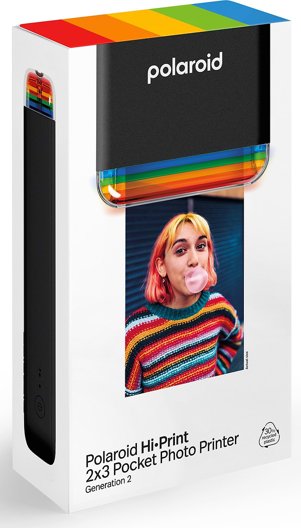Фото - Фотопринтер Polaroid HiPrint Gen 2 2x3 Pocket Photo Printer - Black (9129)