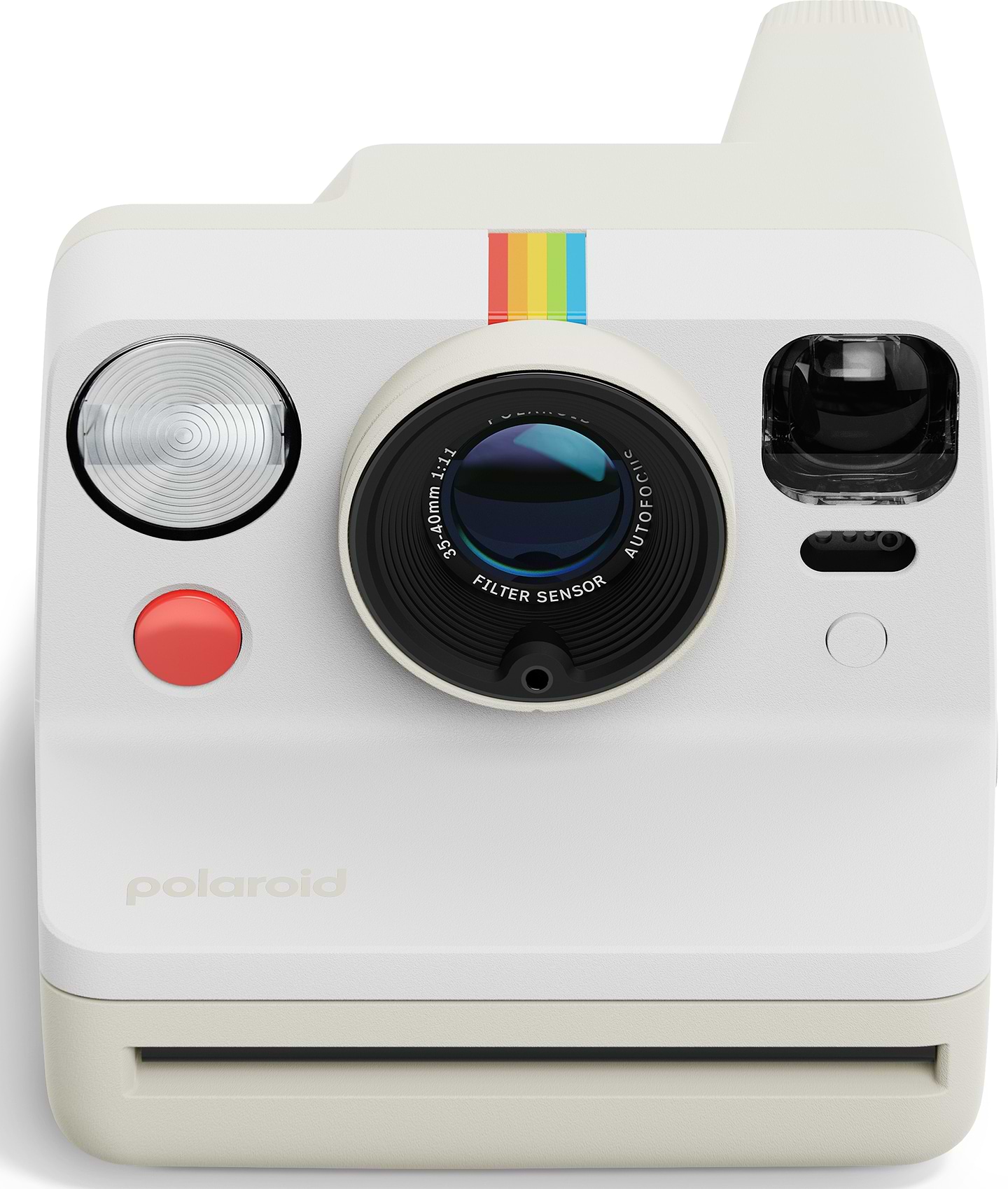 Купити Фотокамера миттєвого друку Polaroid Now Generation 3 - Pebble White (9155) - Фото 1 Фотокамера миттєвого друку Polaroid Now Generation 3 - Pebble White (9155) - Фото 1