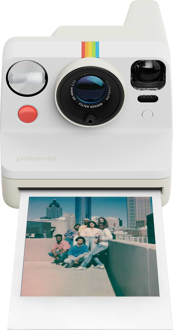 Фото - Фотокамера миттєвого друку Polaroid Now Generation 3 - Pebble White (9155)