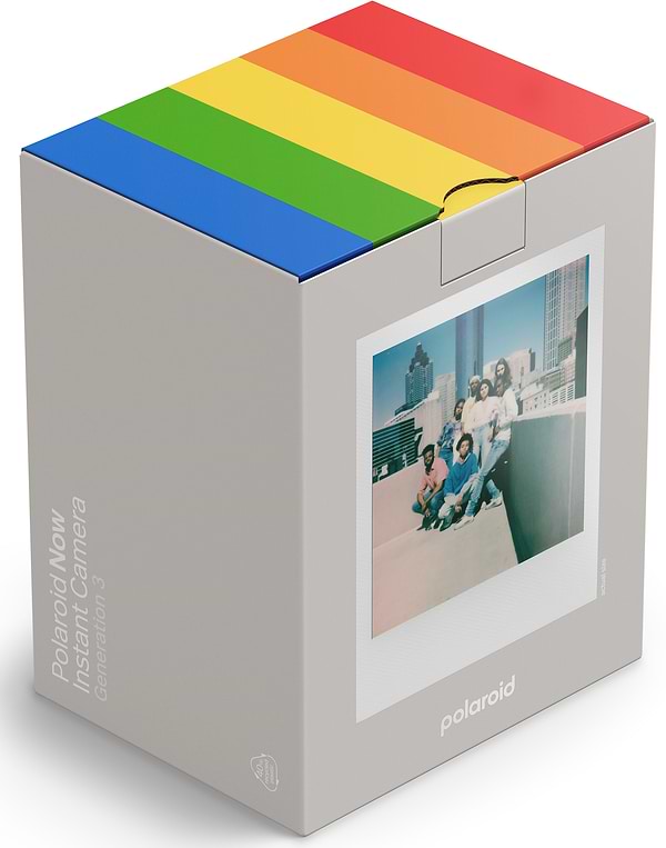 Фото - Фотокамера миттєвого друку Polaroid Now Generation 3 - Pebble White (9155)