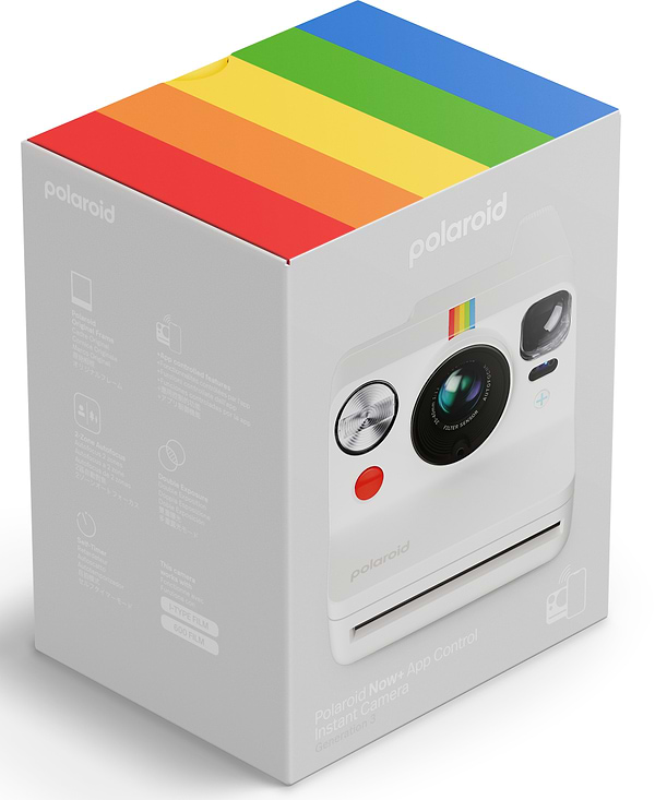 Фото - Фотокамера миттєвого друку Polaroid Now+ Generation 3 - White (9161)