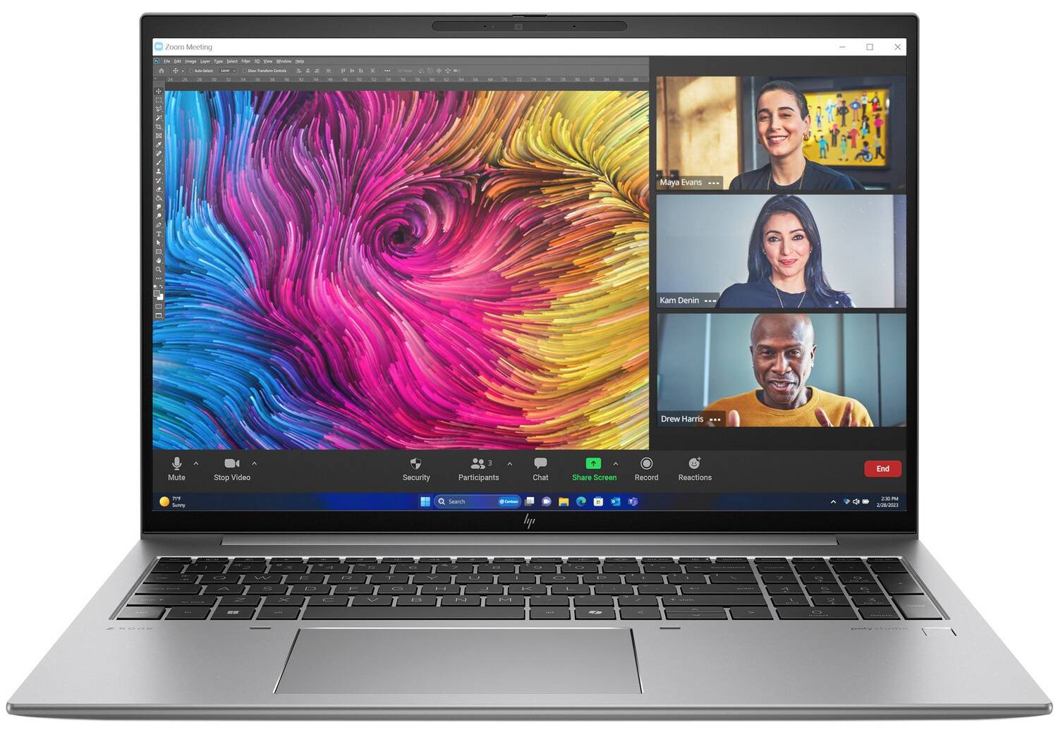 Ноутбук HP ZBook Firefly 16 G11 (9E2M0AV_V4) Silver - Фото 1