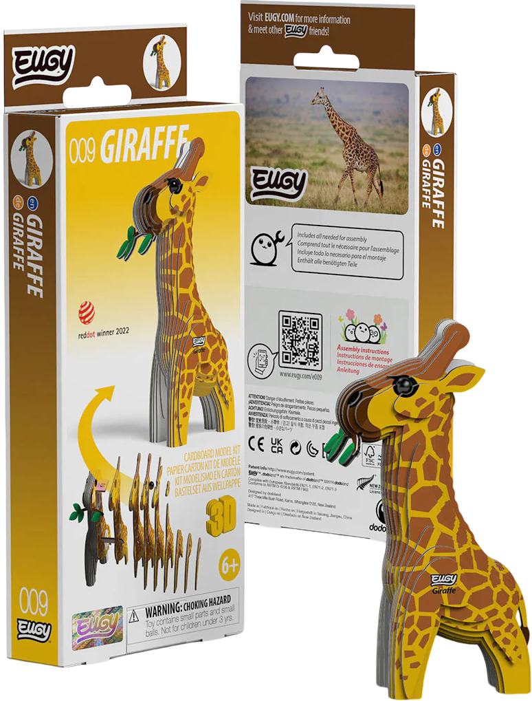 3D пазлы EUGY Зоопарк: Жираф (XEG-009)