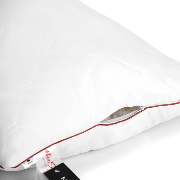 Фото - Подушка стандартная MirSon шелковая Eco Jojo 0547 Средняя 70х70 см (2200000393517)