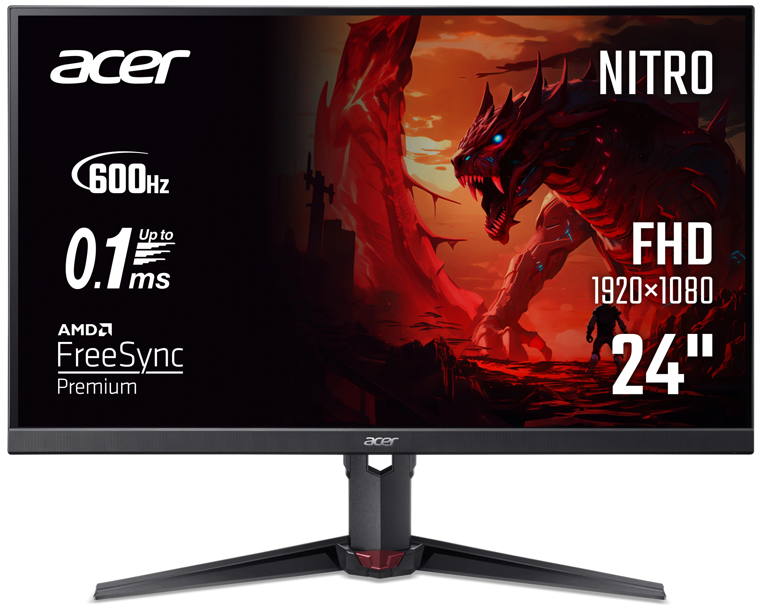 Монітор ігровий Acer Nitro XV240F6bmiiprx (UM.FX0EE.601)